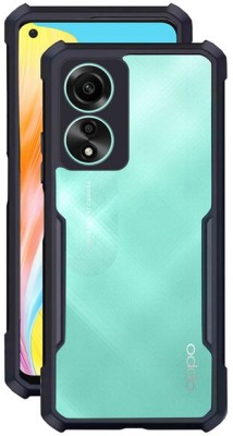 PrimeLike Back Cover for Oppo A78 4G / CPH2565(Black, Grip Case, Silicon, Pack of: 1)