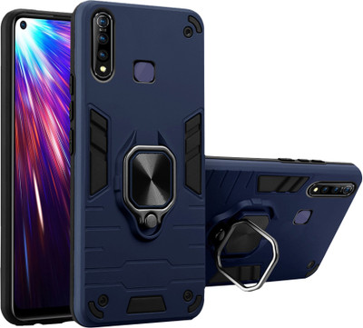 SMARTPOCKET Back Cover for Vivo Z1 Pro(Blue, Rugged Armor, Pack of: 1)
