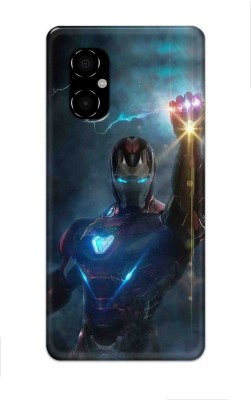 NDCOM Back Cover for POCO M4 5G Superhero Print Printed(Multicolor, Hard Case, Pack of: 1)