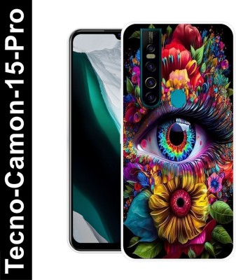 Khadoliya Back Cover for Tecno Camon 15 Pro(Multicolor, Grip Case, Silicon, Pack of: 1)