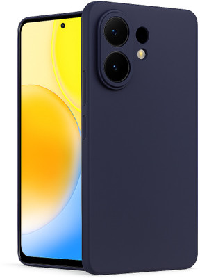 caseraga Back Cover for Vivo T4 Pro 5G, Vivo V60 5G(Blue, Matte Finish, Pack of: 1)