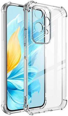 Elica Bumper Case for Honor 200 Lite 5G(Transparent, Shock Proof, Silicon, Pack of: 1)