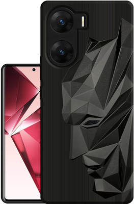 PrintCzar Back Cover for Vivo V29e 5G(Black, Camera Bump Protector, Pack of: 1)
