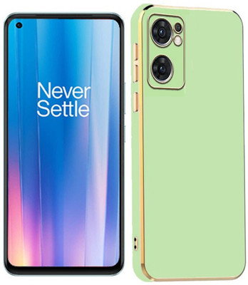 Micvir Back Cover for OnePlus Nord CE 2 5G(Green, Silicon, Pack of: 1)