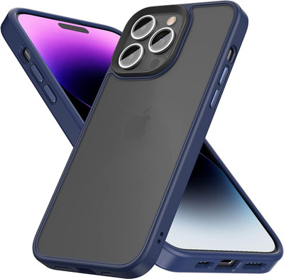 LAMIYANA Back Cover for Apple iPhone 14(Blue, Flexible, Pack of: 1)