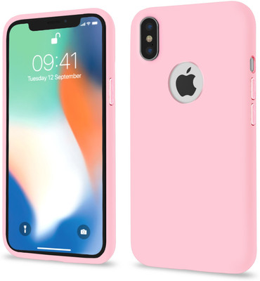 Pikkme Back Cover for Apple iPhone XS Max(Pink, Grip Case, Pack of: 1)