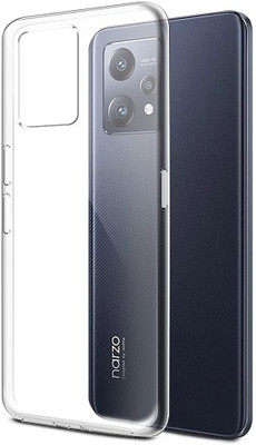 NIMMIKA ENTERPRISES Back Cover for Realme Narzo 50 Pro 5G(Crystal Clear Transparency | Durable Silicone Material)(Transparent, Shock Proof, Silicon, Pack of: 1)