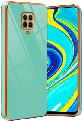 A3sprime Back Cover for POCO M2 Pro, - [Soft Silicone & Drop Protective Back Case](Green, Camera Bump Protector, Silicon, Pack of: 1)
