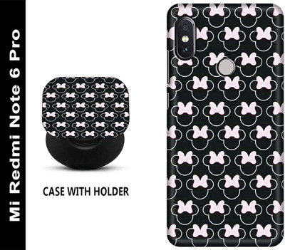 Hello Case Back Cover for Mi Redmi Note 6 Pro(Multicolor, Cases with Holder, Pack of: 2)