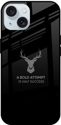 Hocopoco Back Cover for iPhone 15(Black, Grip Case, Pack of: 1)
