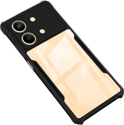 GLOBAL NOMAD Back Cover for Poco X6 Neo 5G(Black, Shock Proof, Pack of: 1)