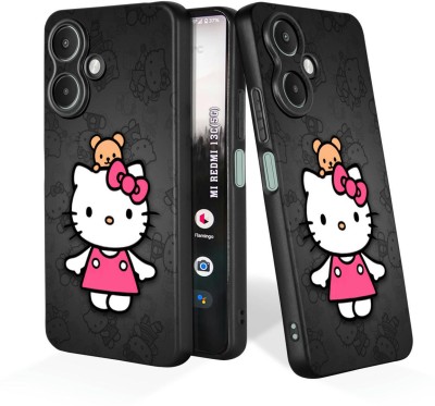 printwhiz Back Cover for Redmi 13C 5G, Poco M6 5G(Black)