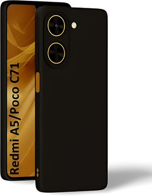 Chemforce Back Cover for POCO C71, Redmi A5-CND6(Transparent, White, Grip Case, Pack of: 1)