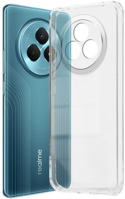 Kosher Traders Back Cover for Realme P3 Pro ( 360° Protection Crystal Clear Soft TPU Case with Cushioned Edges )(Transparent, Dual Protection, Silicon)