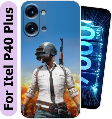 Tokito Back Cover for Itel P40 Plus(Transparent, Flexible, Silicon, Pack of: 1)