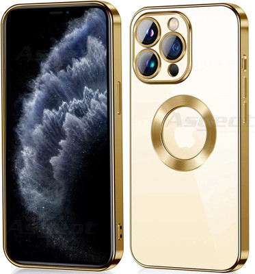 Pidgeot Back Cover for Apple Iphone 11 Pro |Luxury Clear Electro-Plating Bumper With Gold Ring |(Gold, Camera Bump Protector, Pack of: 1)