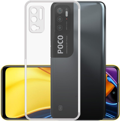 SRT Back Cover for Poco M3 Pro(Transparent, Pack of: 1)