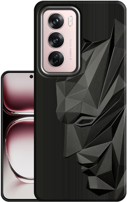 PStuff Back Cover for Oppo Reno 12 Pro 5G(Black, Camera Bump Protector, Pack of: 1)