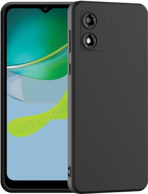 SRT Back Cover for Motorola E13(Black, Pack of: 1)
