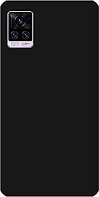 DMJHP Back Cover for Vivo V20(Black, Pack of: 1)