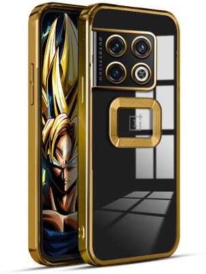 Yoox Back Cover for OnePlus 10 Pro(Gold, Dual Protection, Silicon, Pack of: 1)