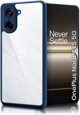 WOW Imagine Back Cover for 1+ OnePlus Nord CE 5 5G, Hard Slim fit Back Case | PC & TPU | Clear Transparent(Blue, Shock Proof, Pack of: 1)