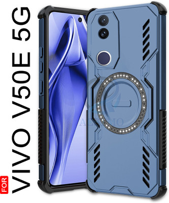 AESTMO Back Cover for Vivo V50E 5G(Blue, Rugged Armor, Pack of: 1)