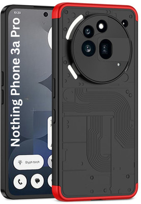 KWINE CASE Back Cover for Nothing Phone (3a) Pro, Nothing Phone 3a Pro(Red, Dual Protection, Pack of: 1)