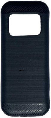 ozni Back Cover for Jio Bharat B2 4G(Black, Flexible, Silicon, Pack of: 1)