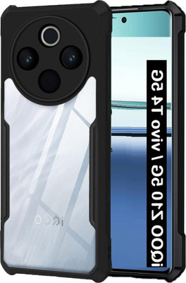 GLOBAL NOMAD Back Cover for IQOO Z10 5G(Black, Shock Proof, Pack of: 1)