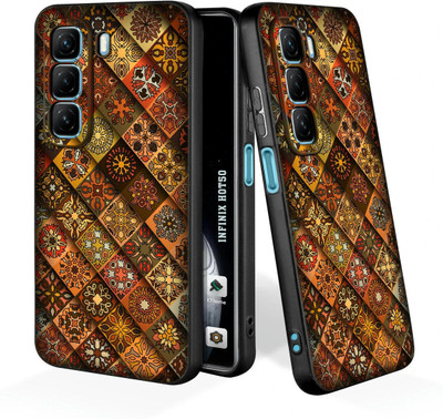 CLASSYPRINT Back Cover for Infinix Hot 50 5G(Black)
