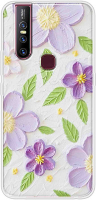 COBIERTAS Back Cover for Vivo V15(Multicolor, Silicon)