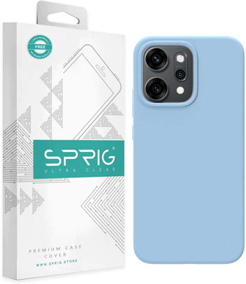 Sprig Back Cover for OPPO Reno 14 Pro, OPPO RENO 14 PRO, oppo reno 14 pro(Blue, Hard Case, Silicon, Pack of: 1)