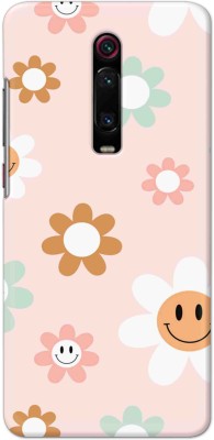 NDCOM Back Cover for Redmi K20 / Redmi K20 Pro Smiling Flowers Printed Hard Case(Multicolor, Hard Case, Pack of: 1)