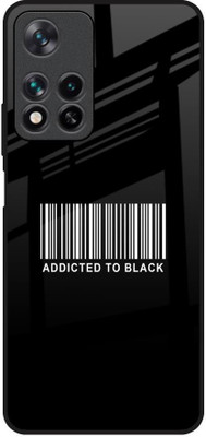 Hocopoco Back Cover for Redmi Note 11 Pro 5G(Black, Grip Case, Pack of: 1)