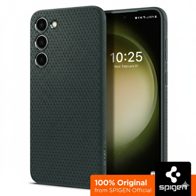 Spigen Liquid Air Back Cover for Samsung Galaxy S23(Green, Shock Proof, Pack of: 1)