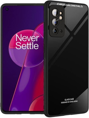 Elyon Design Back Cover for Oneplus 9RT 5G(Black, Grip Case, Pack of: 1)
