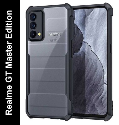 Micvir Back Cover for Realme GT Master Edition(Transparent, Black, Shock Proof, Pack of: 1)