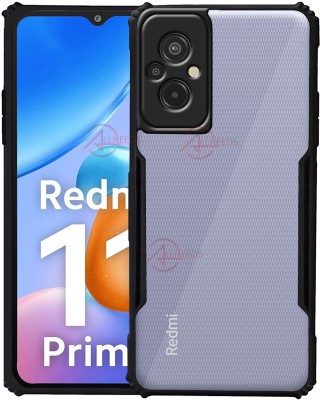 LaxmiCover Back Cover for Redmi 11 Prime 4G Back CoverLC(Black, Matte Finish, Pack of: 1)