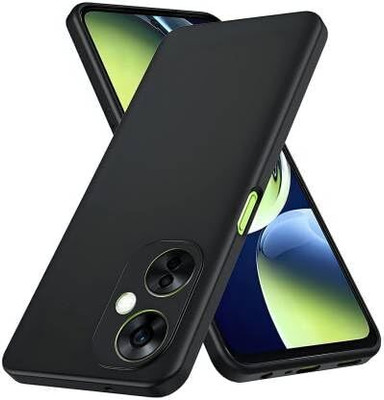 Foncase Back Cover for Redmi 13C 5G, Poco M6 5G(Black, Grip Case, Silicon, Pack of: 1)