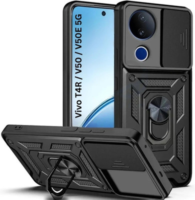 Flipkart SmartBuy Back Cover for Vivo V50e 5G(Black, Rugged Armor, Pack of: 1)