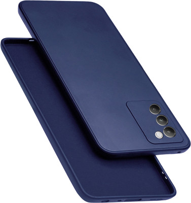 Micvir Back Cover for Vivo Y200e 5G, Vivo T3 5G(Blue, Dual Protection, Silicon, Pack of: 1)