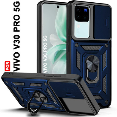 AESTMO Back Cover for Vivo V30 Pro 5G(Blue, Slider, Pack of: 1)