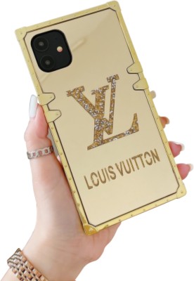 CASE CREATION Back Cover for Apple iPhone 12, iPhone 12(Gold, Dual Protection, Pack of: 1)