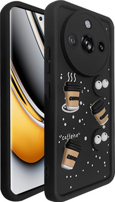 KartV Back Cover for Realme 11 Pro 5G(Black, Camera Bump Protector, Pack of: 1)