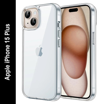 Flipkart SmartBuy Back Cover for Apple iPhone 15 Plus(Transparent, Silicon, Pack of: 1)