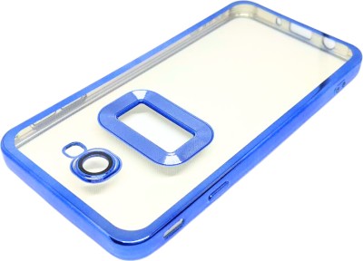 MOZIKON Back Cover for Samsung Galaxy J7 Prime(Transparent, Blue, 3D Case, Silicon, Pack of: 1)