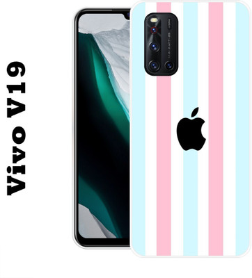 satyman Back Cover for Vivo V19(Multicolor, Dual Protection, Silicon, Pack of: 1)