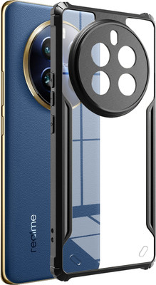 HUPSHY Back Cover for RealMe 12 Pro 5G(Transparent, Shock Proof, Silicon, Pack of: 1)