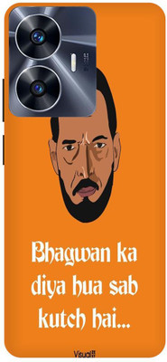 Fashion Crush Back Cover for realme C55, RMX3710, Bhagwan ka diya hua sab kuch hai…(Multicolor, Hard Case, Pack of: 1)